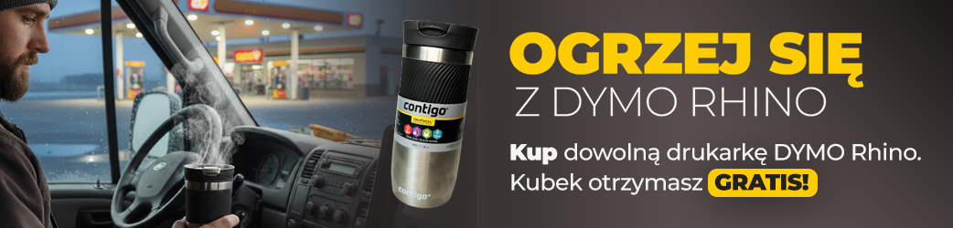 Kup drukarkę DYMO. Kubek Contigo otrzymasz gratis
