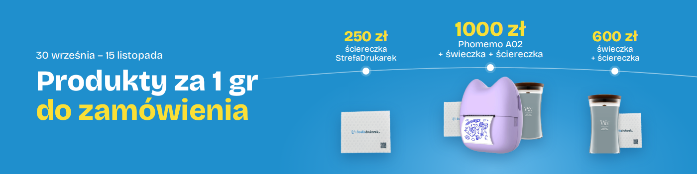 Promocja – produkt za 1 gr