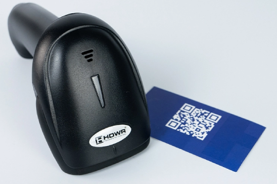 Czytnik HDWR HD6700B z kartą z kodem QR