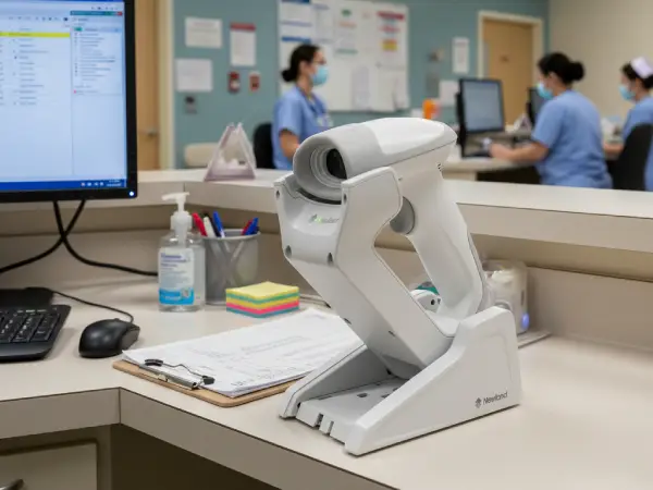 Czytnik Newland HR3280BT Marlin Corded HC w szpitalu