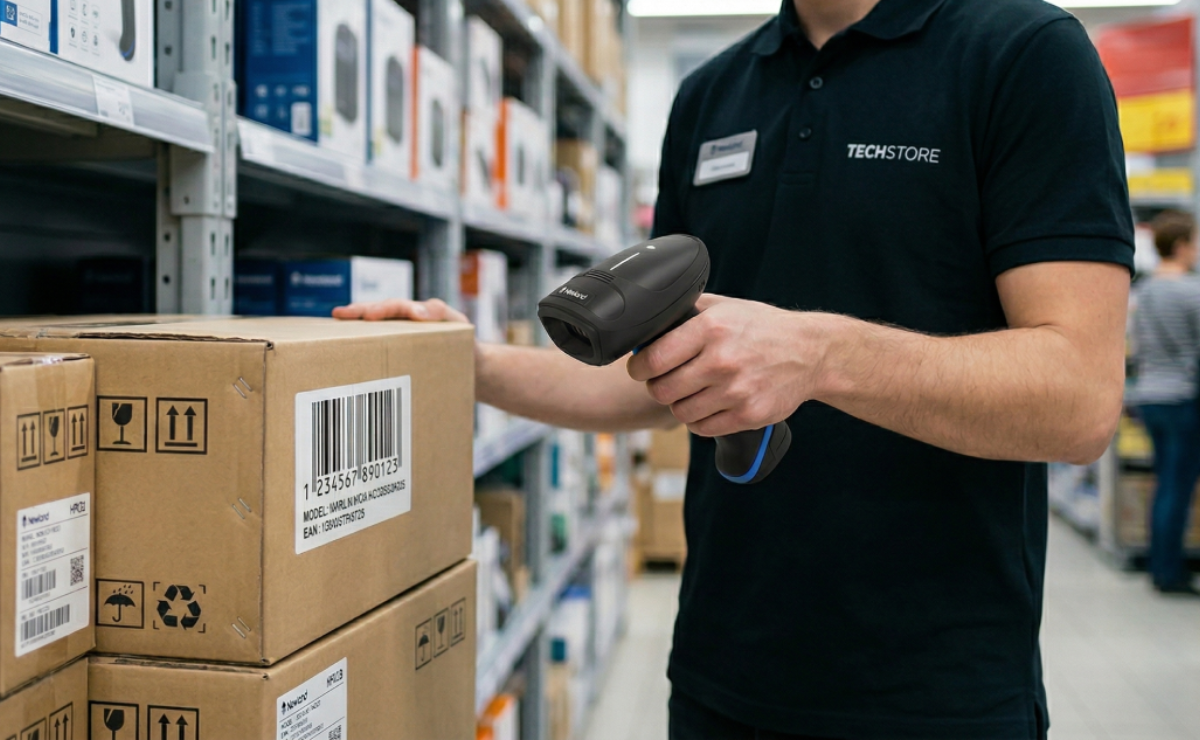 Czytnik Newland HR23 Marlin skanujący etykietę