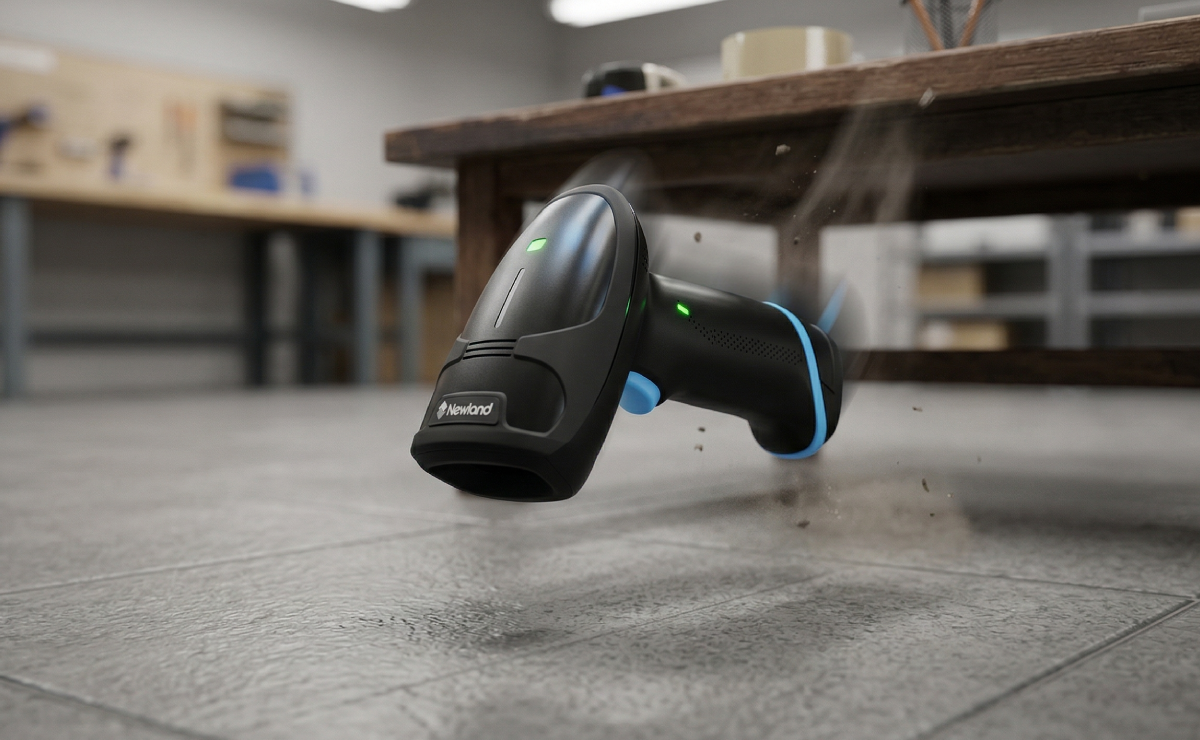 Upadający skaner Newland HR33