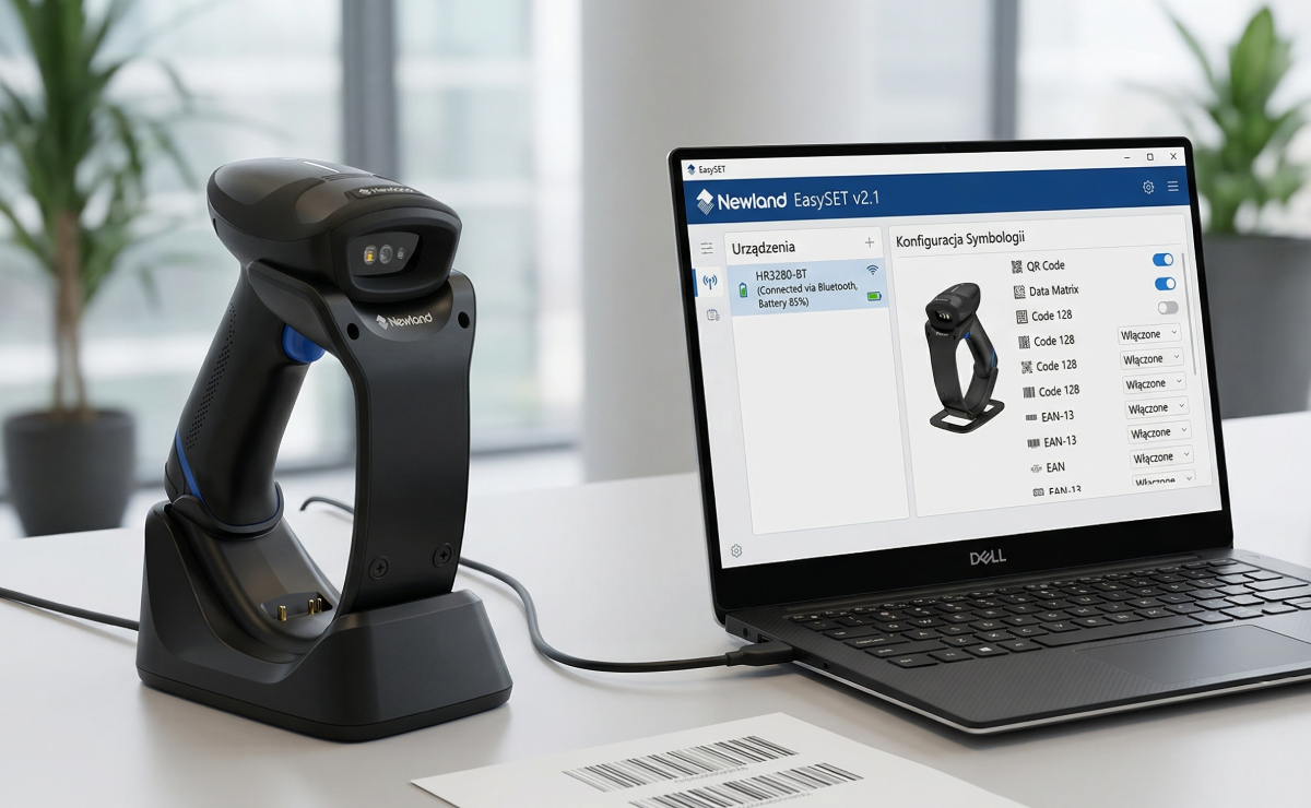 Podgląd na EasySet do skanerów Newland