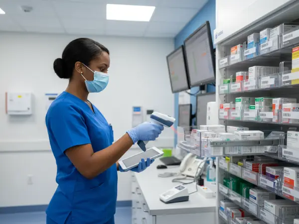 Skanowanie kodu na lekach