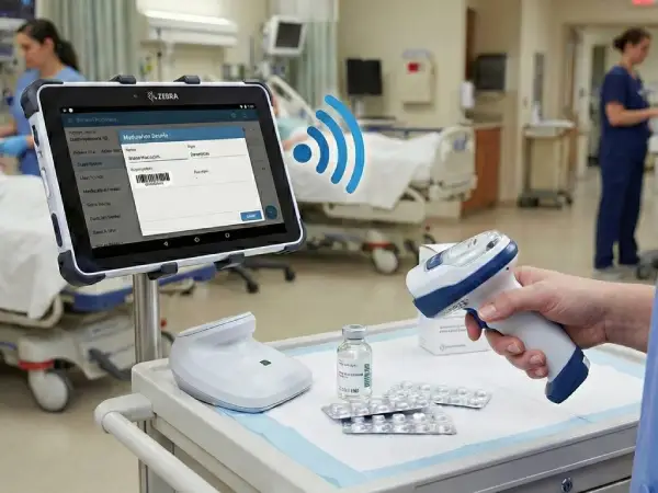 Łączność WiFi komputera z czytnikiem