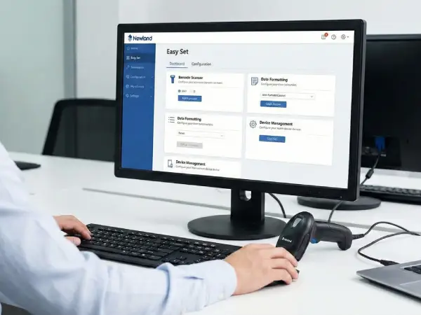 Podgląd na EasySet do skanerów Newland