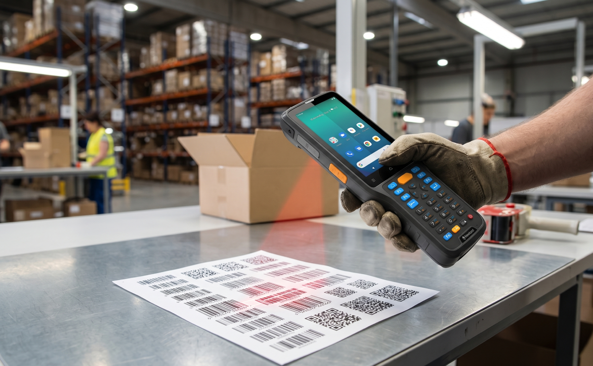 Terminal mobilny Newland N7 Cachalot PRO II skanujący kod kreskowy