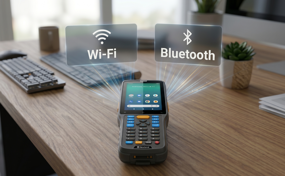 Terminale działające bezprzewodowo poprzez Wi-Fi i Bluetooth