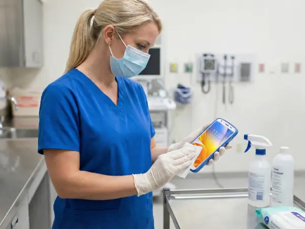 Dezynfekowany terminal Zebra HC50