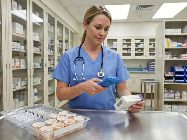 Skanowanie kodu na lekach