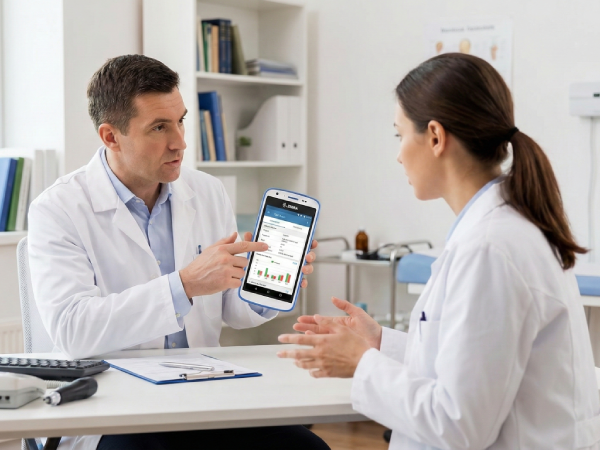 Odczytywanie wyników z terminala HC20