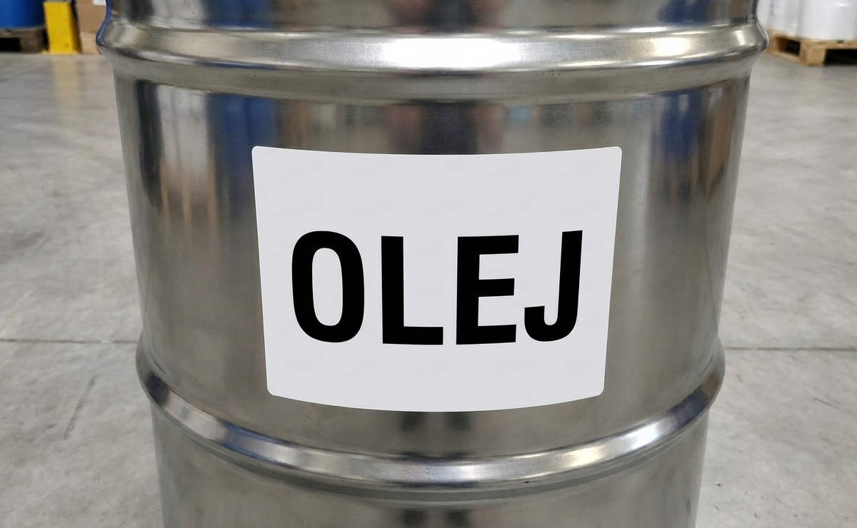Etykieta na beczce
