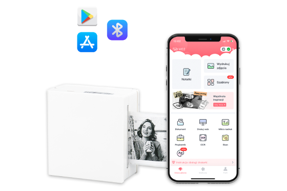Aplikacja mobilna Phomemo