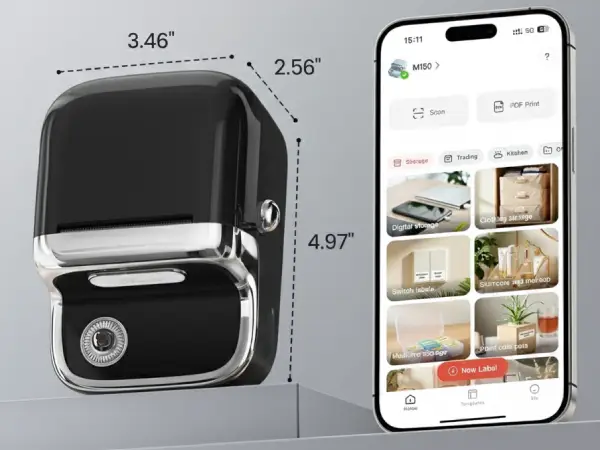 Wymiary Phomemo M150