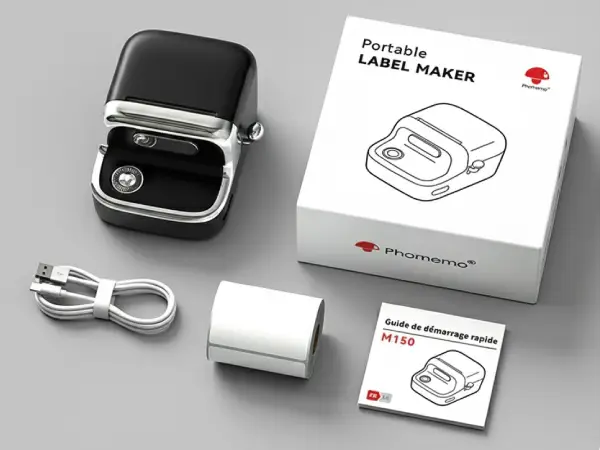 Zdjęcie zawartości zestawu Phomemo M150