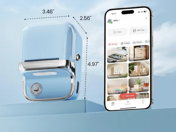 Wymiary Phomemo M150