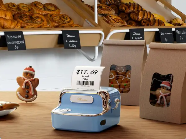 Phomemo M150 w piekarni