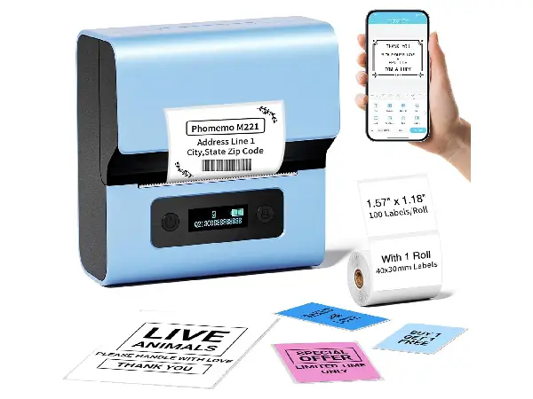 Wydruki Phomemo M221