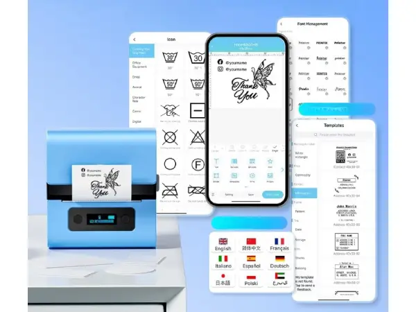 Aplikacja Print Master na telefon