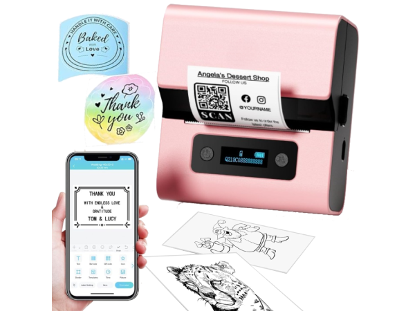 Zastosowanie etykiet Phomemo M221