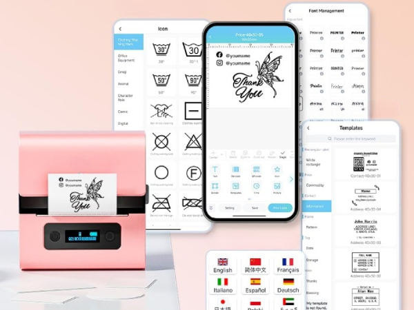 Aplikacja Print Master na telefon