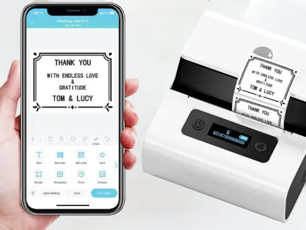 Zastosowanie etykiet Phomemo M221