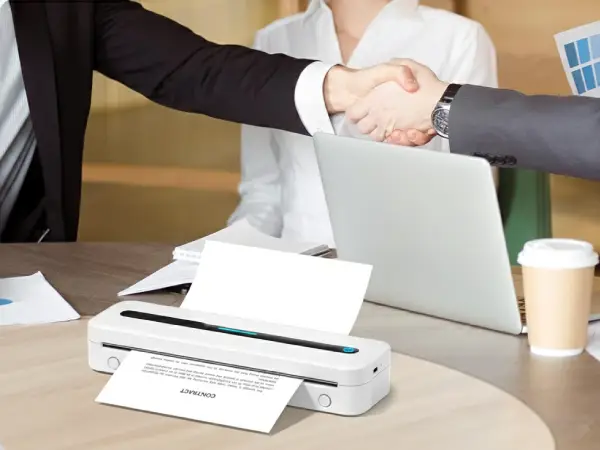 Wydruk z Phomemo M832