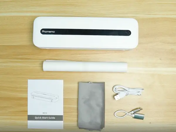 Zdjęcie zawartości zestawu Phomemo M832