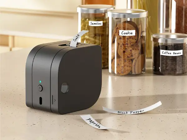 Rózne wydruki z Phomemo P12 PRO