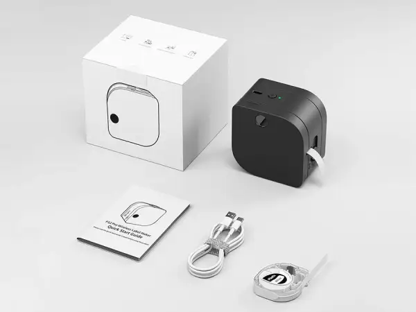 Zdjęcie zawartości zestawu Phomemo P12 PRO