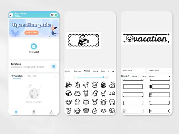 Aplikacja Print Master na telefon