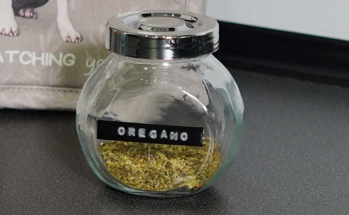 Etykieta 3D na słoiku