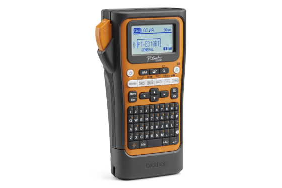 Drukarka Brother P-touch PT-E310BT z lewej strony