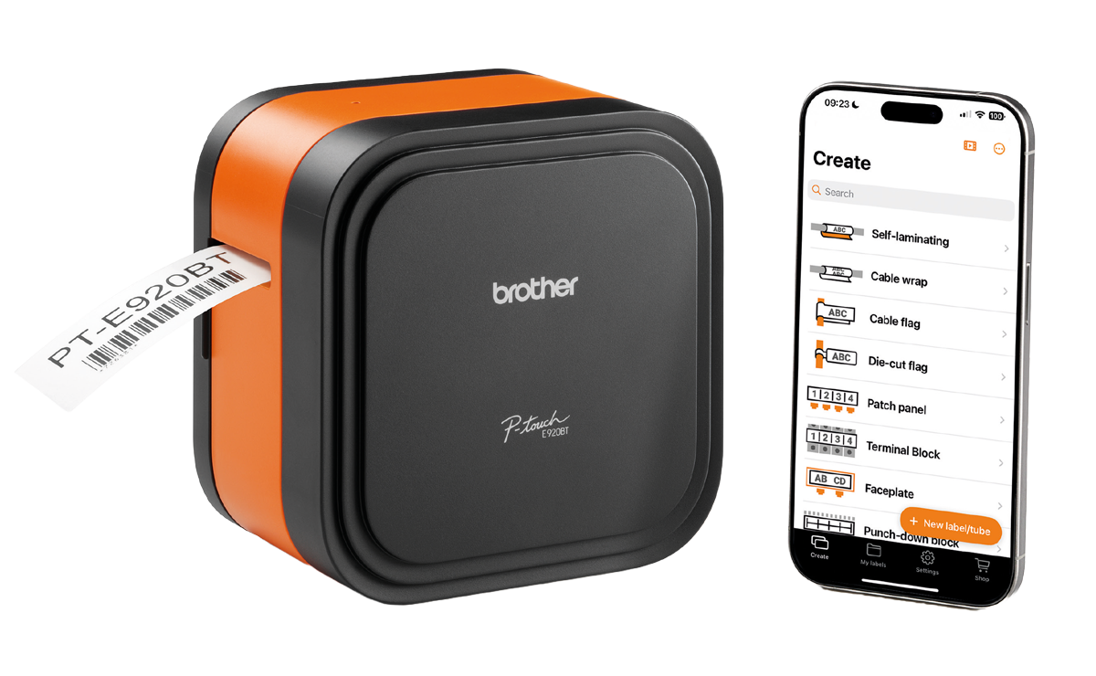 Drukarka Brother PT-E920BT z aplikacją