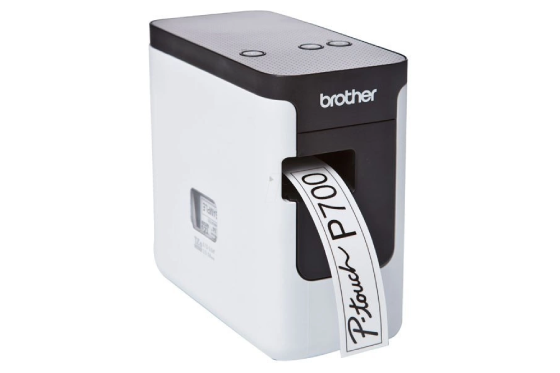 Drukarka Brother P-touch PT-P700  z wydrukiem