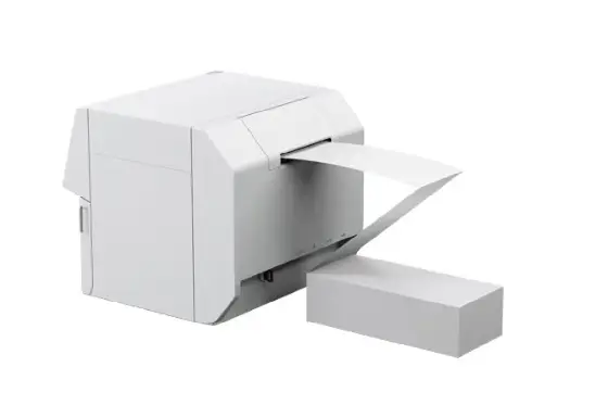 Drukarka Epson ColorWorks C4000E od tyłu