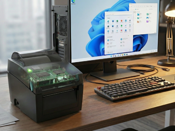 Wizualizacja pamięci w drukarce GoDEX DT41