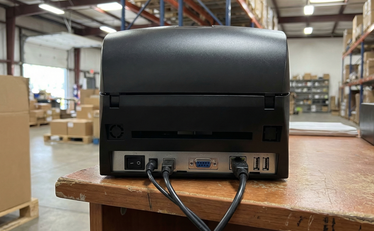 Łączność drukarki GoDEX G530+