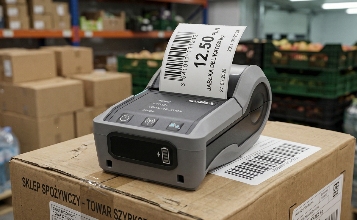 Drukarka GoDEX MX30i+ na magazynie