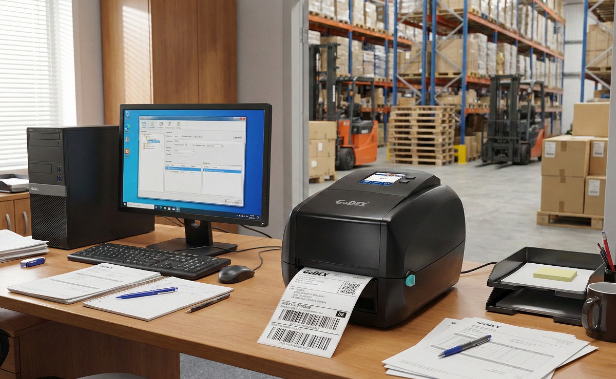 Drukarka GoDEX RT863i PRO w magazynie