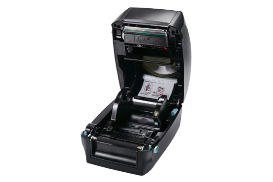 Drukarka etykiet GoDEX RT863i+ otwarta