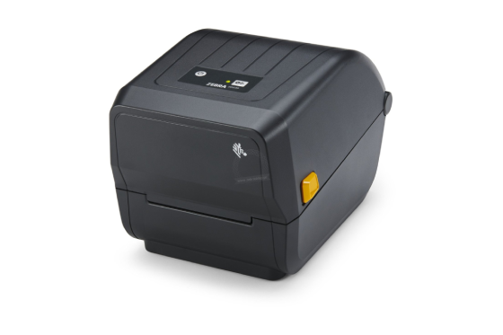 Drukarka etykiet Zebra ZD230T z lewej strony