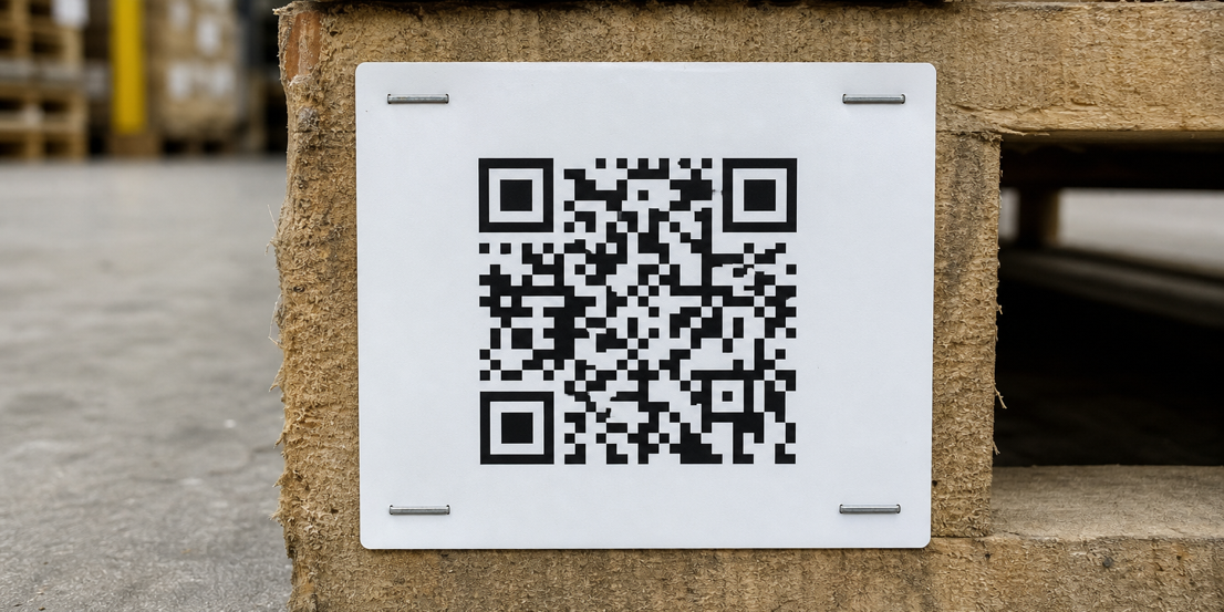PPWR a oznakowanie palet kodem QR – jak dobrać etykietę, kalkę i drukarkę?