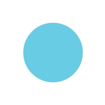 Etykiety termiczne Specmark fi 34 mm 2000 szt. / papierowe / okrągłe / niebieskie / gilza fi40