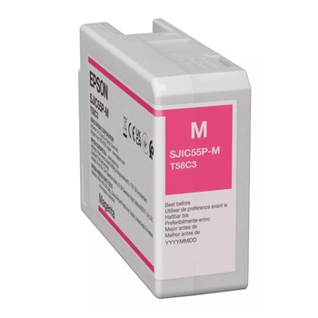 Tusz Epson SJIC55P-M magenta do drukarki ColorWorks D6000 i D6500