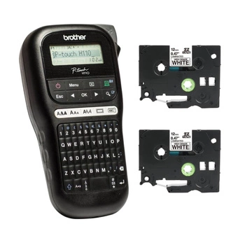 Drukarka etykiet Brother P-touch H110 180 dpi / do 12 mm / + taśma TZe w zestawie