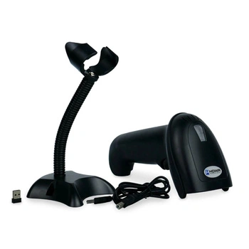 Skaner kodów HDWR HD44A / bezprzedowy / kodu kreskowe 1D / Wi-Fi / skan automatycznt / odbiornik USB / USB / z podstawką