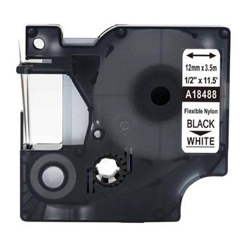 Taśma nylonowa Specmark Rhino 18488 12 mm x 3,5 m / do drukarek DYMO D1