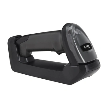 Bezprzewodowy czytnik kodów kreskowych Zebra DS4678-SR / 2D / Bluetooth / czarny / z bazą prezentacyjną