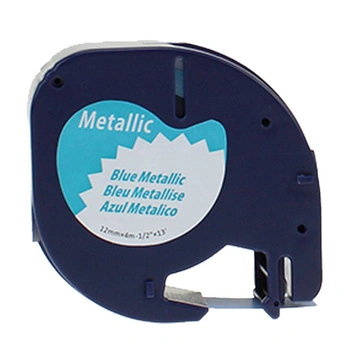 Taśma Specmark LetraTag 59429CB 12 mm x 4 m / niebieska w chmurki / czarny nadruk / do drukarek DYMO LT